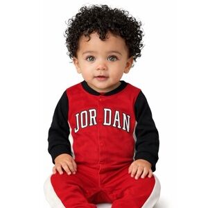 JORDAN BABY COVERALL FOOTSIE